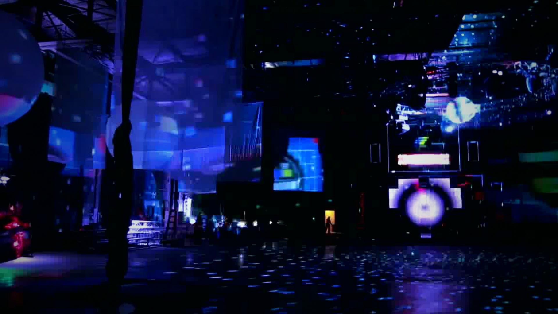 Robot Heart immersive video mapping installation
